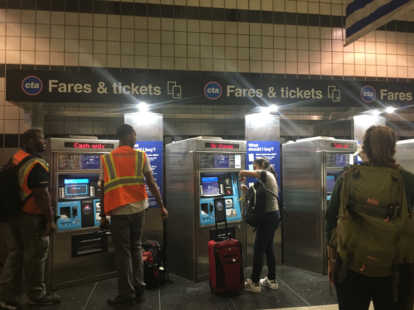 シカゴの地下鉄