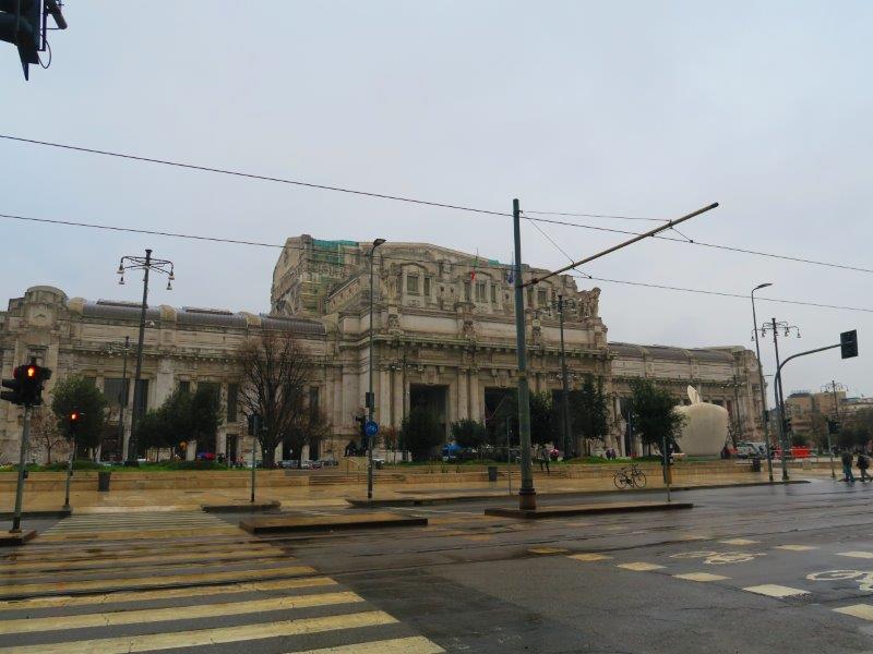 イタリア、旅行、ミラノ中央駅