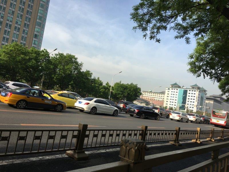 北京、北京市内、旅行、街中