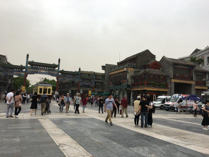 北京、北京旅行、路面電車