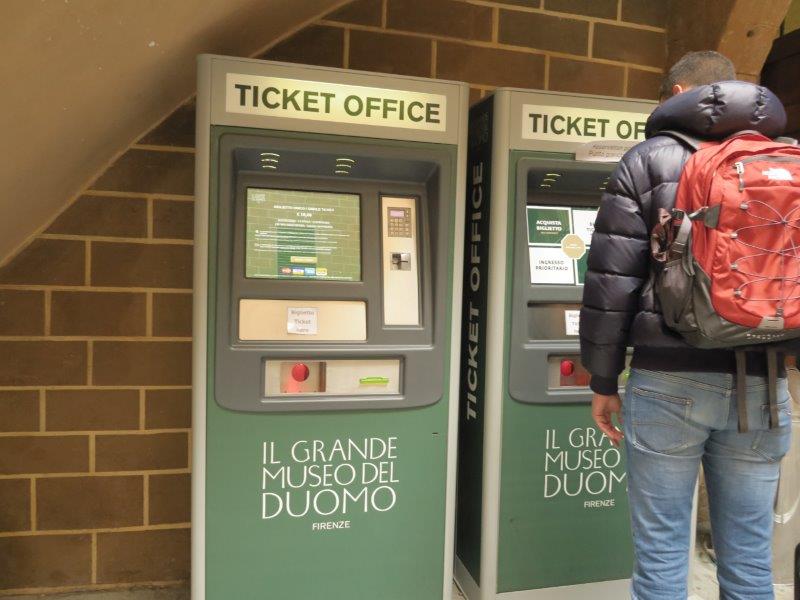 イタリア、ドゥオーモのクーポラ、チケット