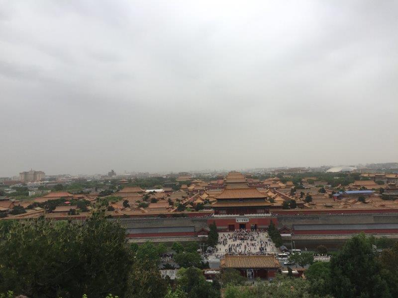 北京旅行、大気汚染