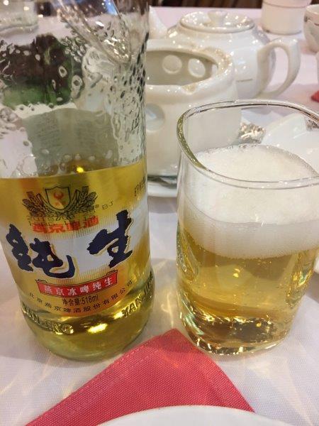北京、北京旅行、観光、グルメ、中国ビール