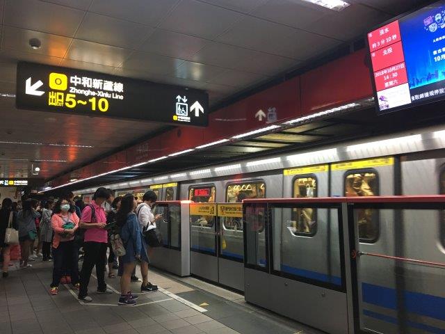 台湾、旅行、地下鉄