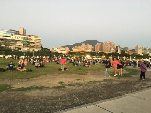 台湾、旅行、淡水