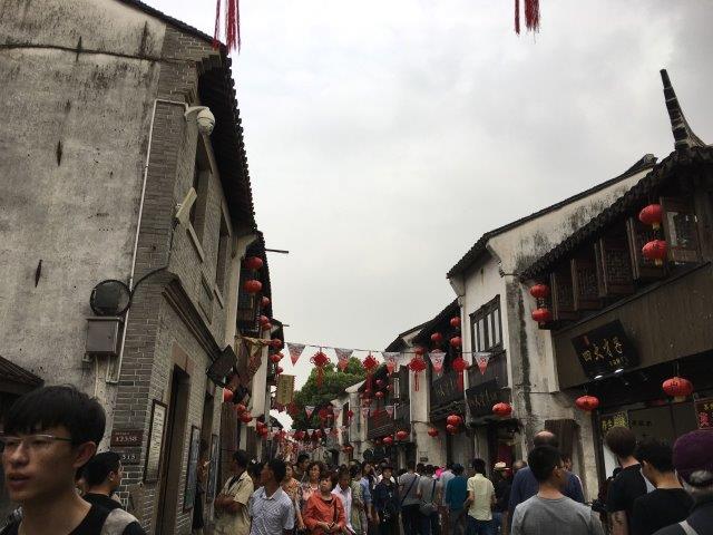 上海、旅行、山塘街