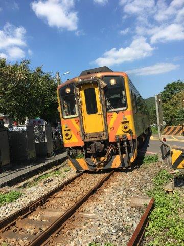 台湾、旅行、十份、ローカル電車