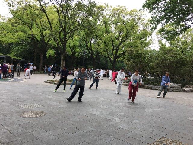 上海、旅行、魯迅公園