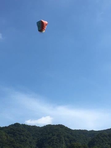 台湾、旅行、十份、天燈、ランタン