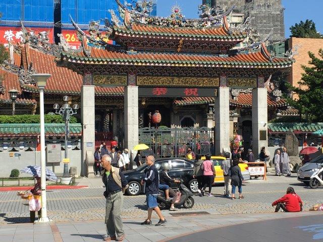 台湾、旅行、龍山寺、パワースポット