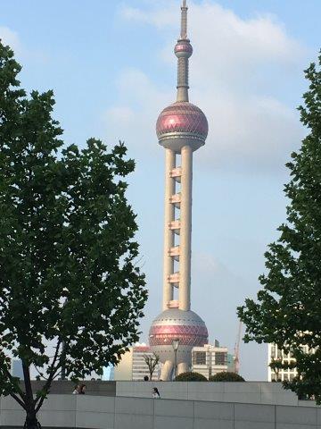 上海、旅行、東方明珠塔
