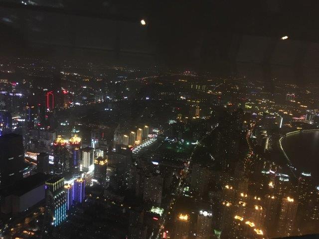 上海、旅行、上海ワールドフィナンシャルセンター、夜景