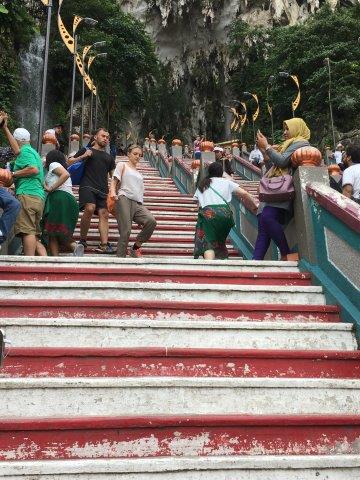 マレーシア、旅行、クアラルンプール、バドゥ洞窟、ヒンドゥー教