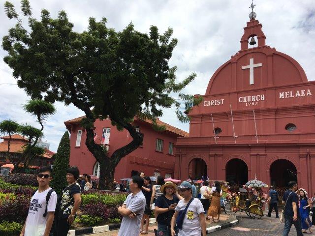 マレーシア、観光、旅行、クアラルンプール、オランダ広場、キリスト協会