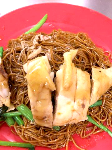 マレーシア、旅行、グルメ、ワンタンミー、チキン