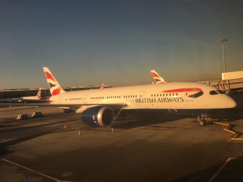 イギリス、ロンドン、旅行、ブリティッシュエアウェイズ