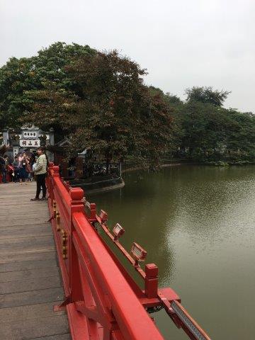 ベトナム、ハノイ、観光、ホアンキエム湖