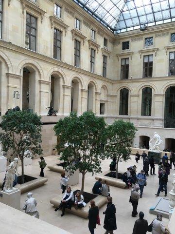 フランス、パリ、旅行、ルーブル美術館