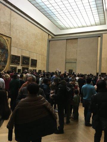 フランス、パリ、旅行、ルーブル美術館、モナリザ