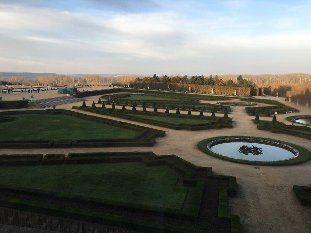 フランス、パリ、旅行、ベルサイユ宮殿、庭園