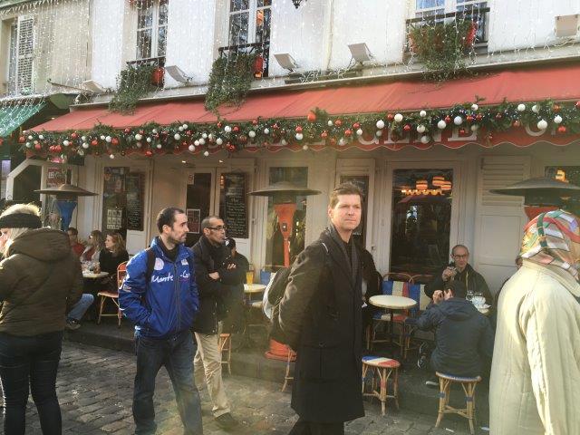 フランス、パリ、旅行、モンマルトル、絵描き