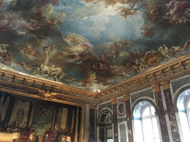 フランス、パリ、旅行、ベルサイユ宮殿、ヘラクレスの間