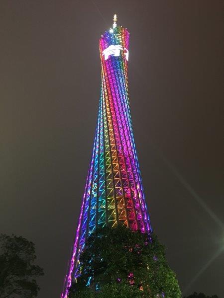 中国、広州、深圳、旅行、広州タワー