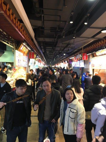 中国、広州、深圳、旅行、美食街、屋台街