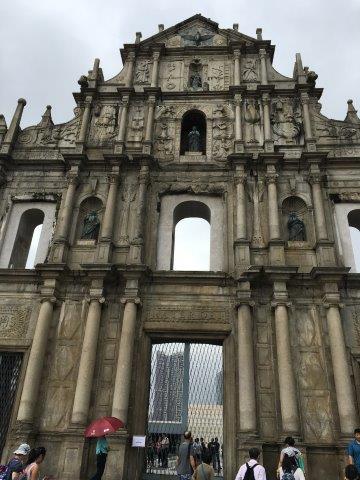 香港、マカオ、旅行、観光、世界遺産、聖ポール天主堂