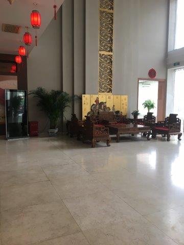 海外、旅行、飛行機、トラブル、ホテル、北京、オリンピックエアポートホテル、ロビー