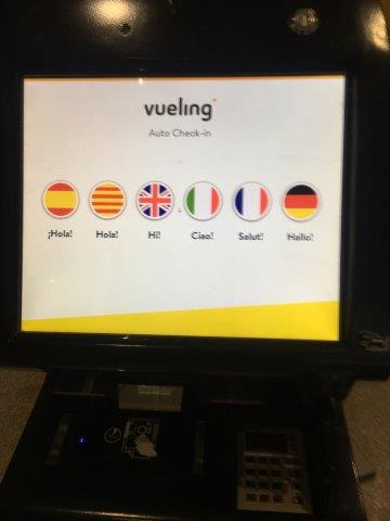 スペイン、観光、旅行、Vueling