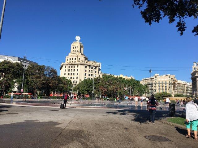 スペイン、旅行、観光、サグラダファミリア、カタルーニャ広場