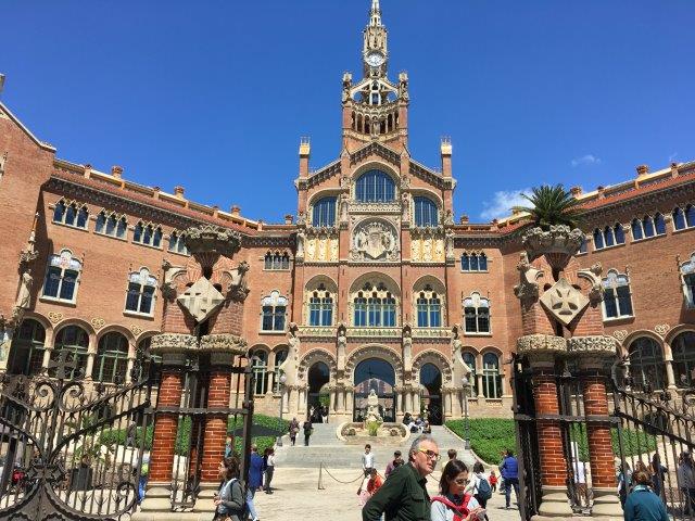 スペイン、観光、旅行、サン・パウ病院
