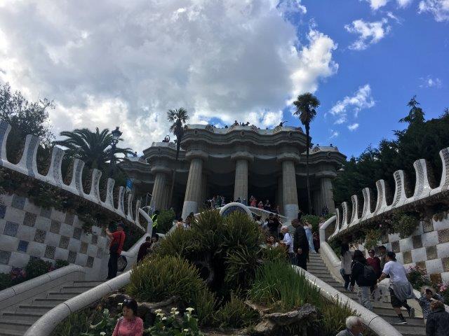 スペイン、観光、旅行、グエル公園