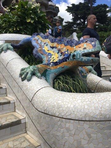 スペイン、観光、旅行、グエル公園