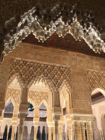 スペイン、旅行、観光、アルハンブラ宮殿、ナスル宮殿、彫刻