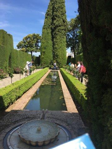 スペイン、旅行、観光、アルハンブラ宮殿、ナスル宮殿、ヘネラリフェ