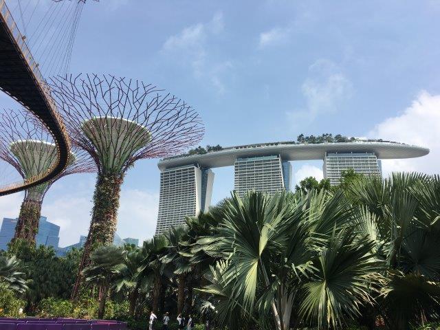 シンガポール、旅行、観光、マリーナベイサンズ