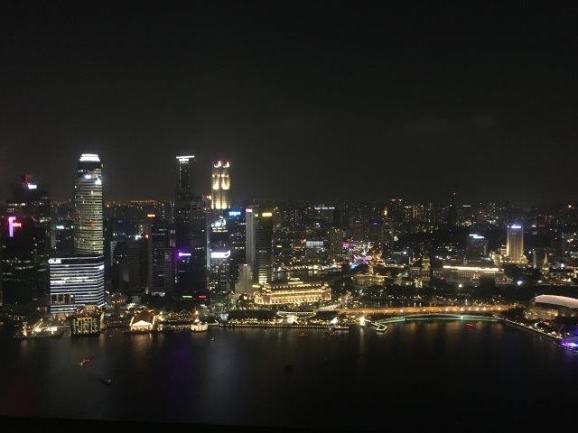 シンガポール、旅行、観光、夜景