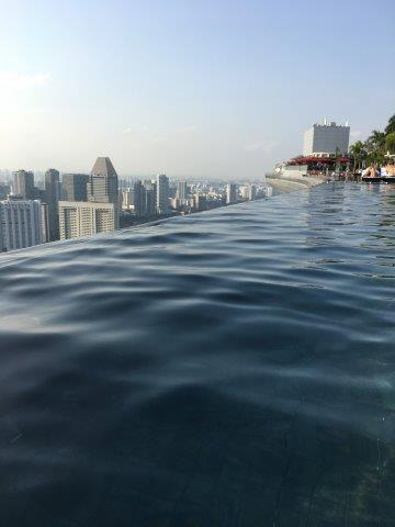 シンガポール、旅行、観光、インフィニティプール