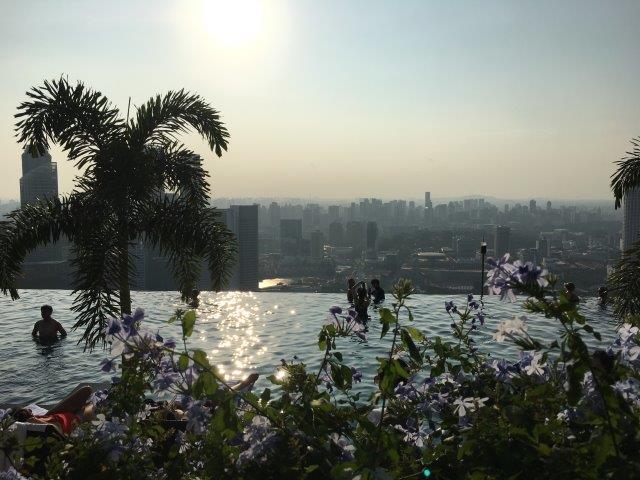 シンガポール、旅行、観光、インフィニティプール